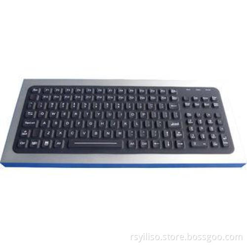 Desk Top Sealed Silicone Industrial Keyboard With Backligh
